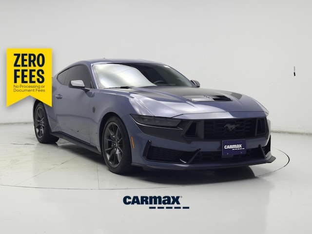 Blue 2024 Ford Mustang Coupe Rear-Wheel Drive Automatic