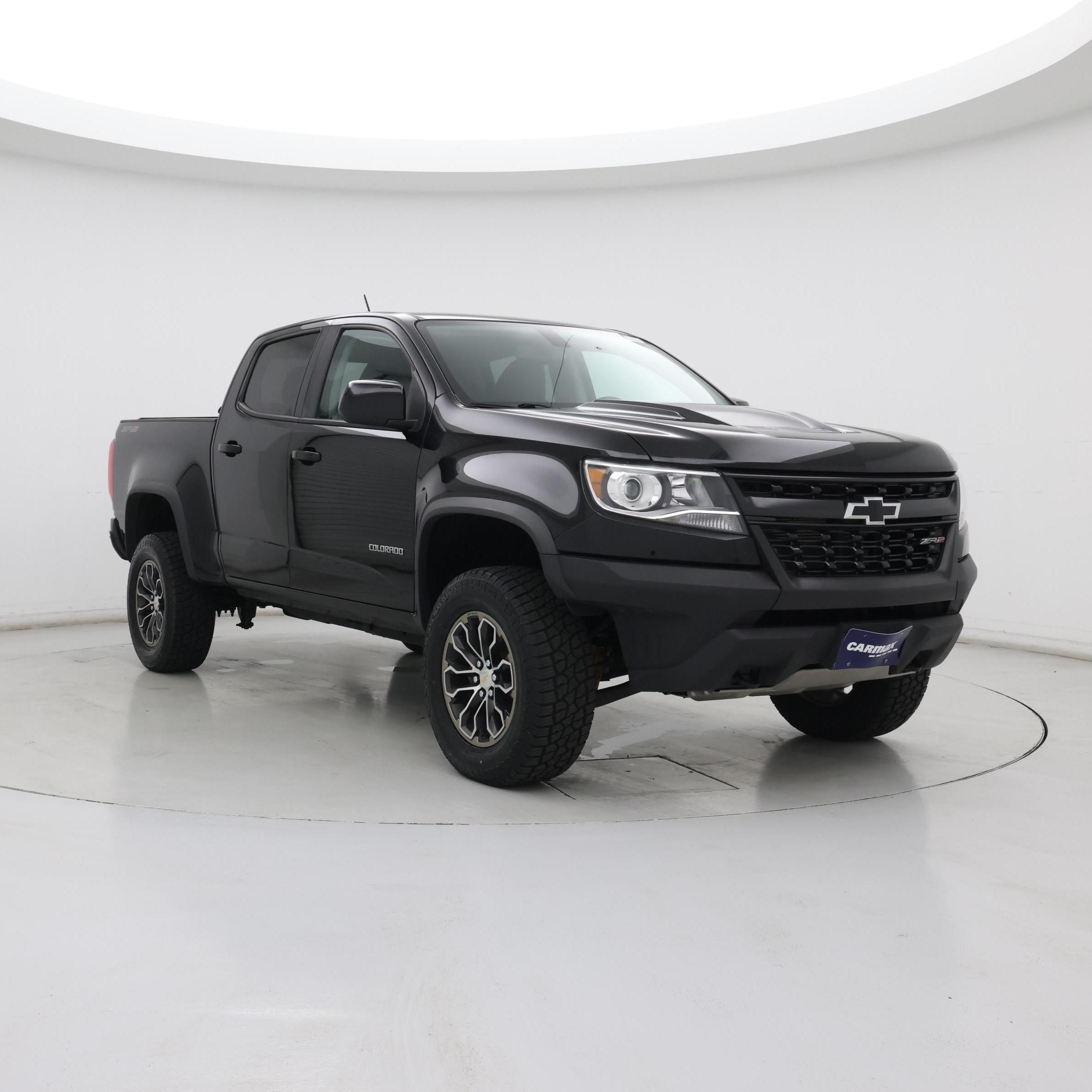 Black 2019 Chevrolet Colorado Pickup Truck Four-Wheel Drive Automatic