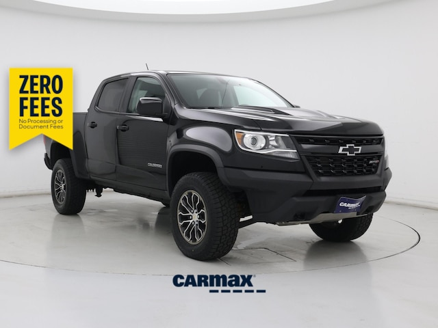 Black 2019 Chevrolet Colorado Pickup Truck Four-Wheel Drive Automatic