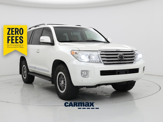 White 2015 Toyota Land Cruiser SUV / Crossover All-Wheel Drive Automatic
