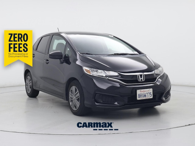 Black 2018 Honda Fit Hatchback Front-Wheel Drive Automatic