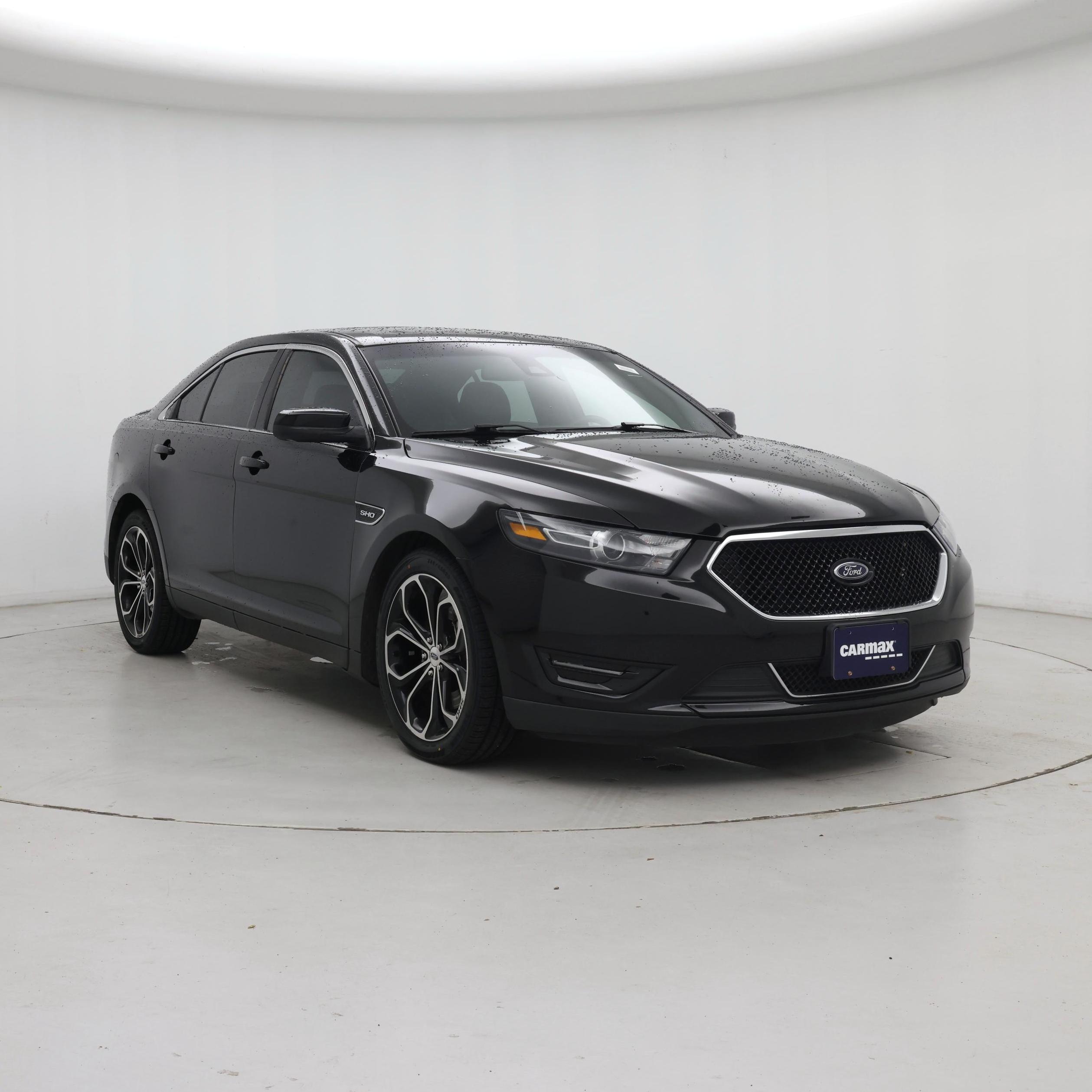 Black 2018 Ford Taurus Sedan All-Wheel Drive Automatic