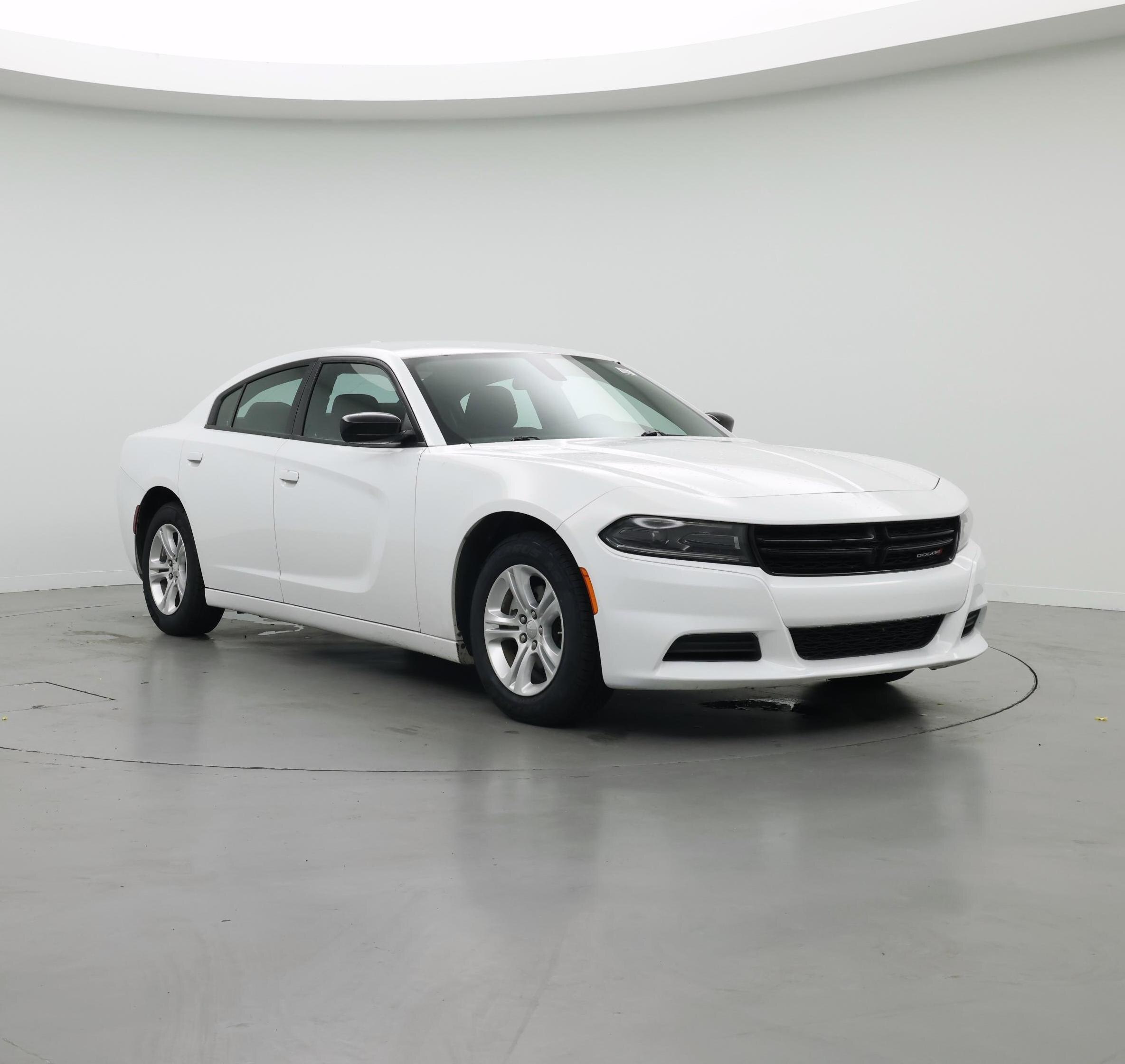 White 2023 Dodge Charger Sedan Rear-Wheel Drive Automatic