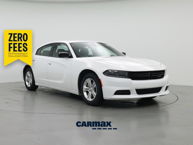 White 2023 Dodge Charger Sedan Rear-Wheel Drive Automatic