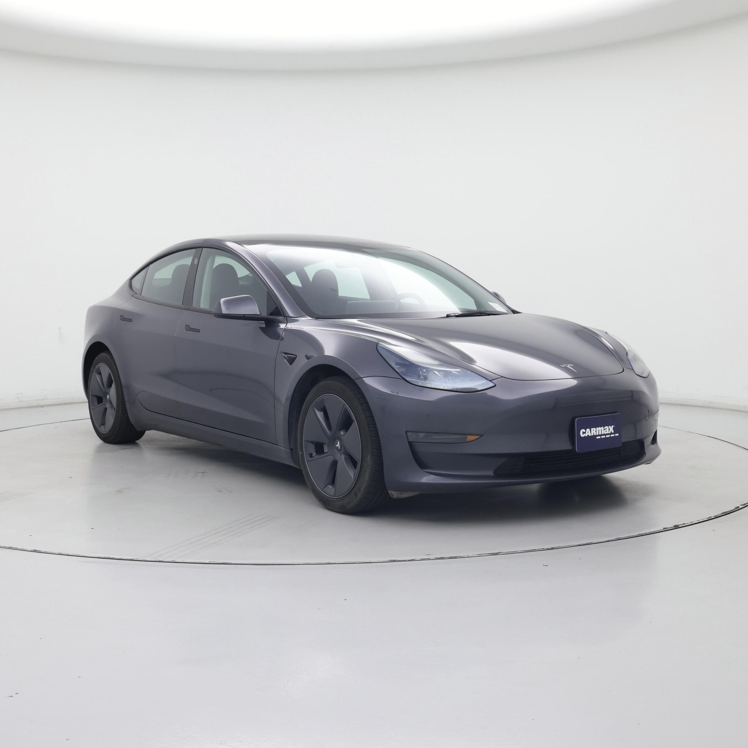 Gray 2023 Tesla Model 3 Sedan Rear-Wheel Drive Automatic