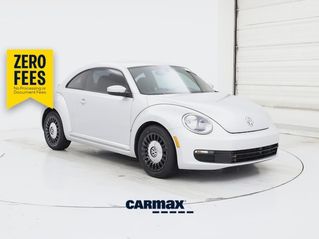 Silver 2016 Volkswagen Beetle Hatchback Front-Wheel Drive Automatic