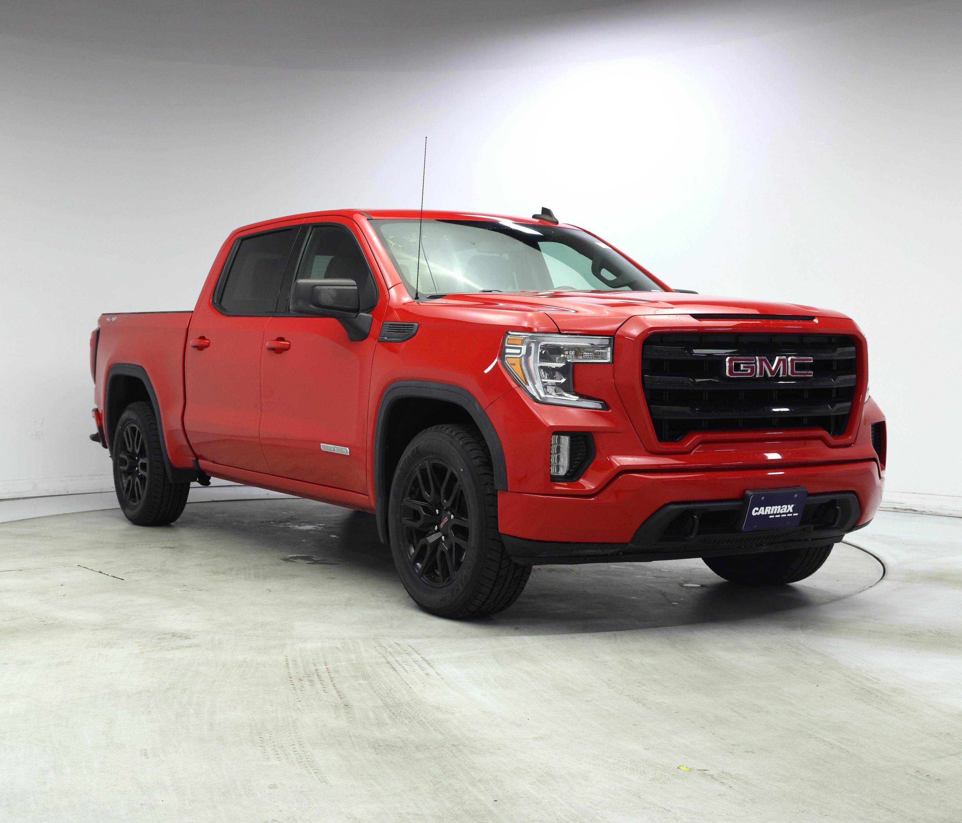Red 2021 GMC Sierra 1500 Pickup Truck Four-Wheel Drive Automatic
