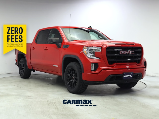 Red 2021 GMC Sierra 1500 Pickup Truck Four-Wheel Drive Automatic