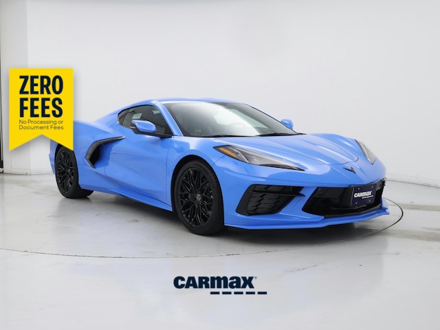 Blue 2021 Chevrolet Corvette Coupe Rear-Wheel Drive Automatic