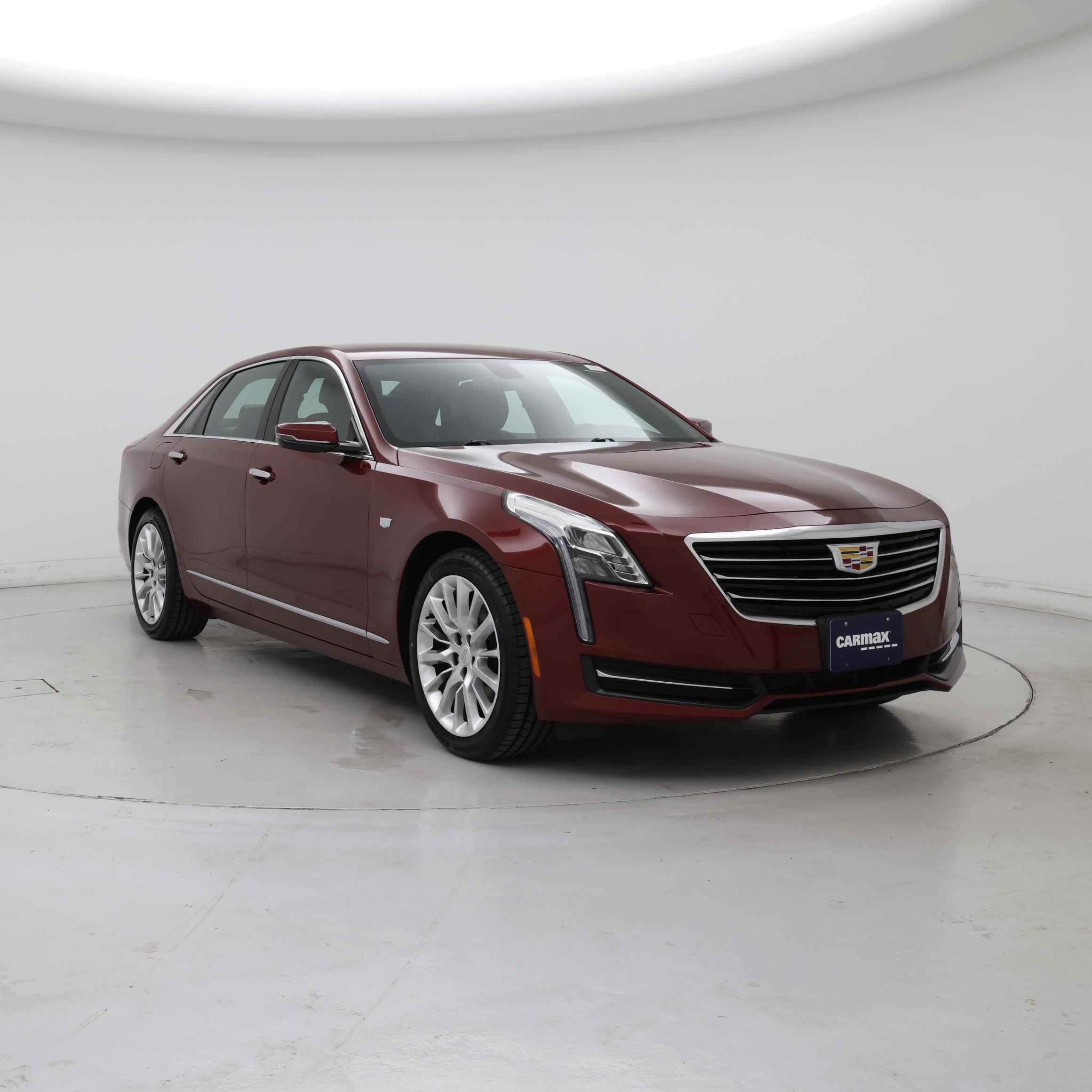 Red (Burgundy) 2017 Cadillac CT6 Sedan All-Wheel Drive Automatic