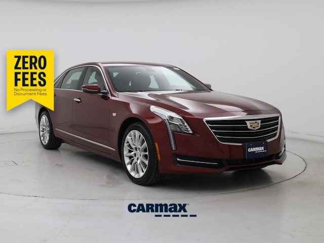 Red (Burgundy) 2017 Cadillac CT6 Sedan All-Wheel Drive Automatic
