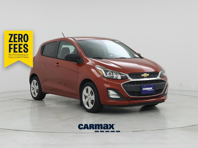 Orange 2021 Chevrolet Spark Hatchback Front-Wheel Drive Automatic