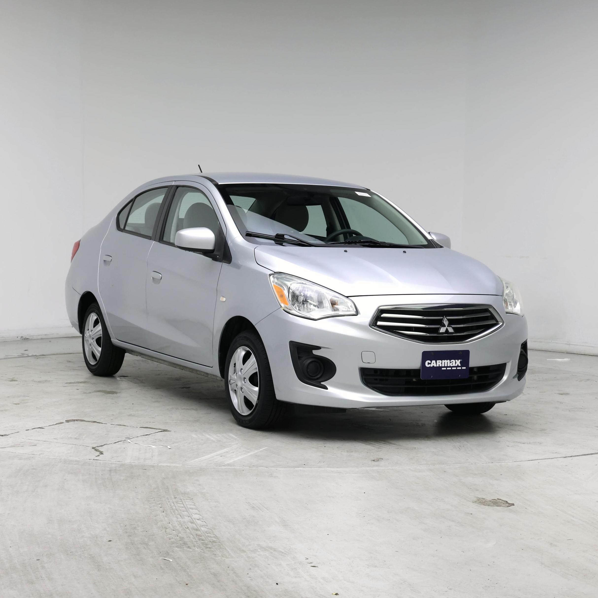 Silver 2017 Mitsubishi Mirage G4 Sedan Front-Wheel Drive Automatic