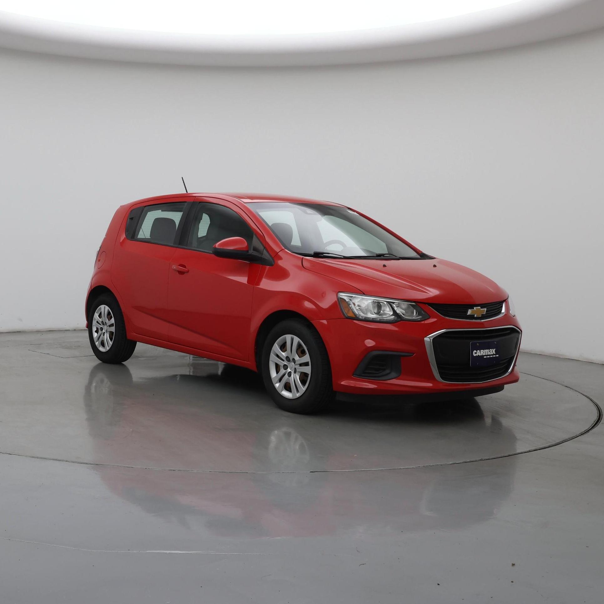 Red 2020 Chevrolet Sonic Hatchback Front-Wheel Drive Automatic