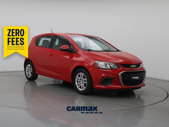 Red 2020 Chevrolet Sonic Hatchback Front-Wheel Drive Automatic