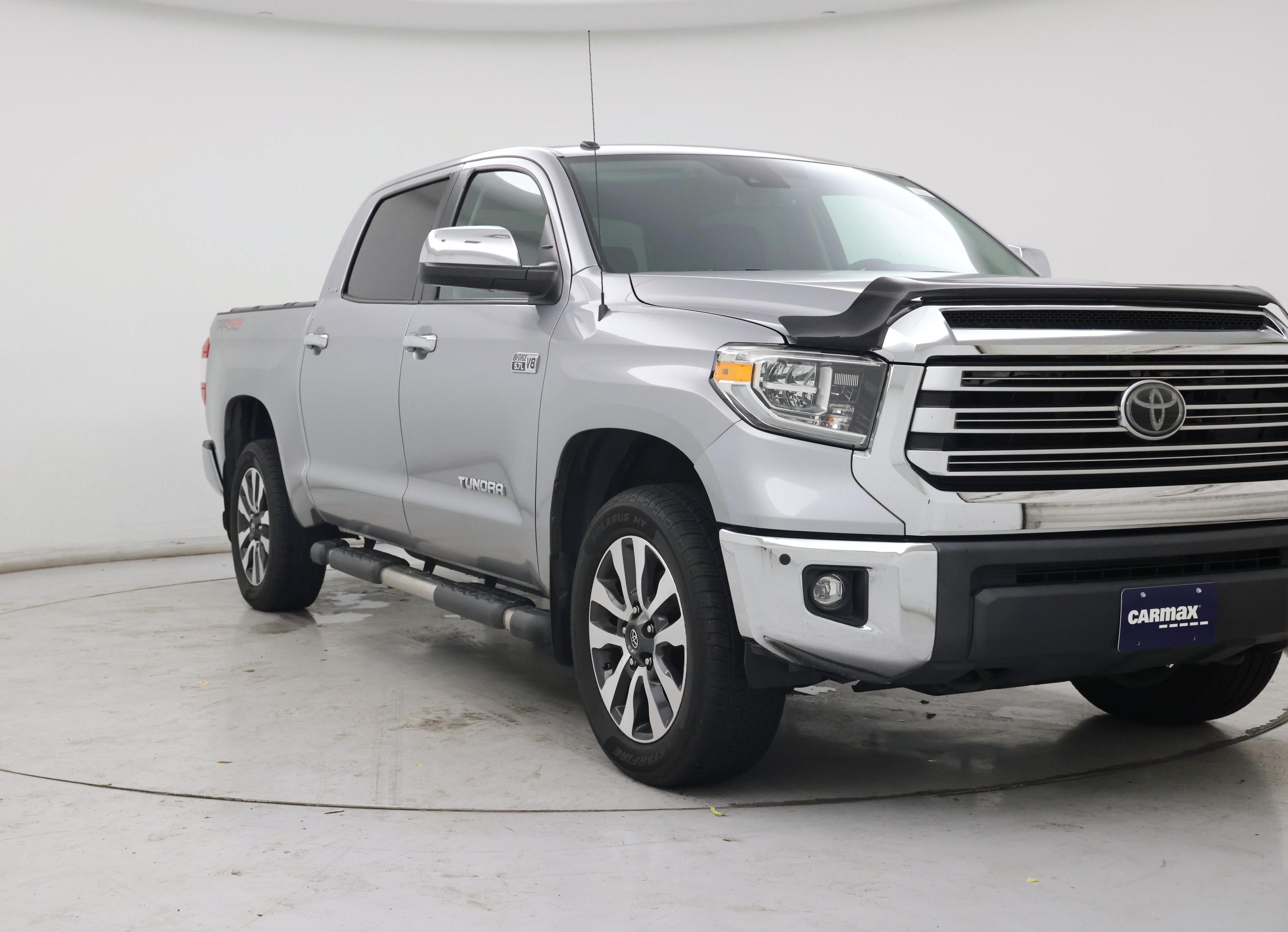 Silver 2019 Toyota Tundra Pickup Truck Four-Wheel Drive Automatic