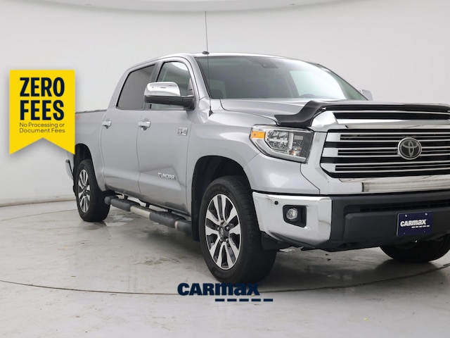 Silver 2019 Toyota Tundra Pickup Truck Four-Wheel Drive Automatic
