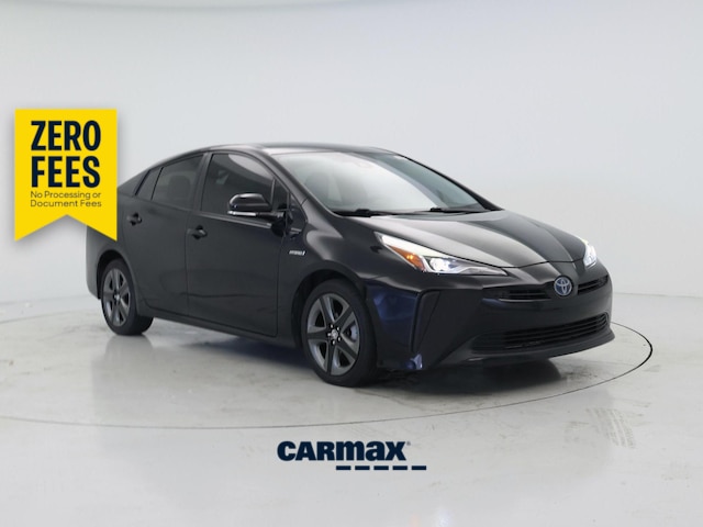 Black 2019 Toyota Prius Hatchback Front-Wheel Drive Automatic