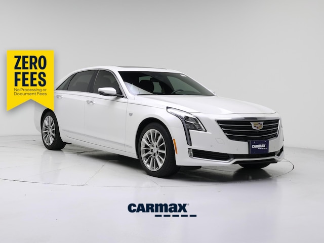 White 2018 Cadillac CT6 Sedan All-Wheel Drive Automatic