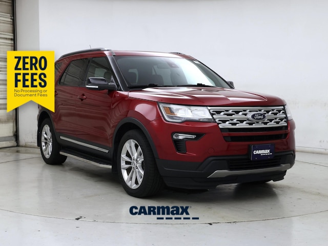 Red 2018 Ford Explorer SUV / Crossover All-Wheel Drive Automatic
