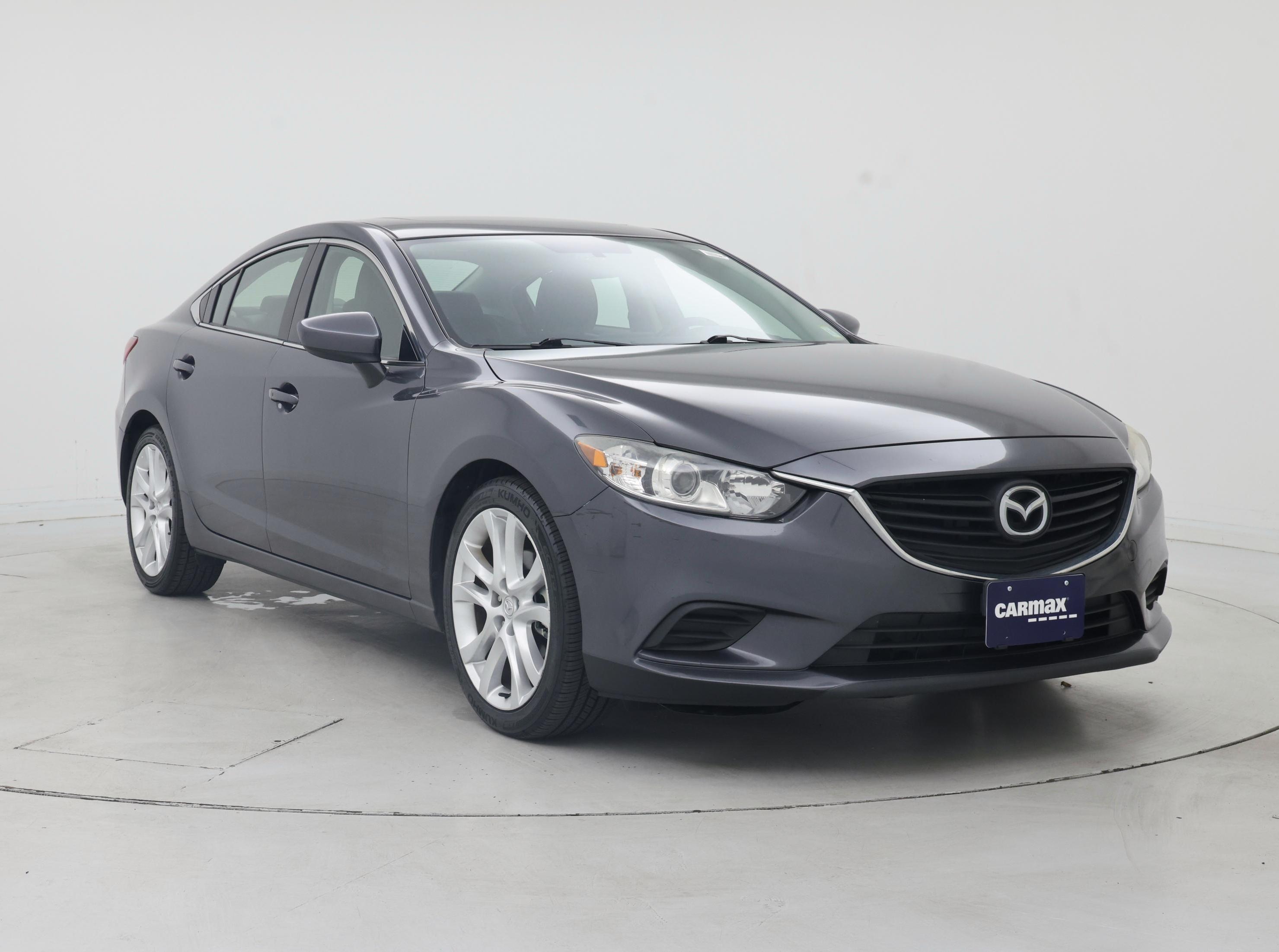 Gray 2016 Mazda MAZDA6 Sedan Front-Wheel Drive Automatic