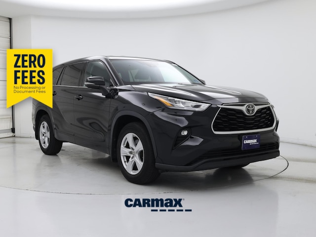 Black 2020 Toyota Highlander SUV / Crossover All-Wheel Drive Automatic