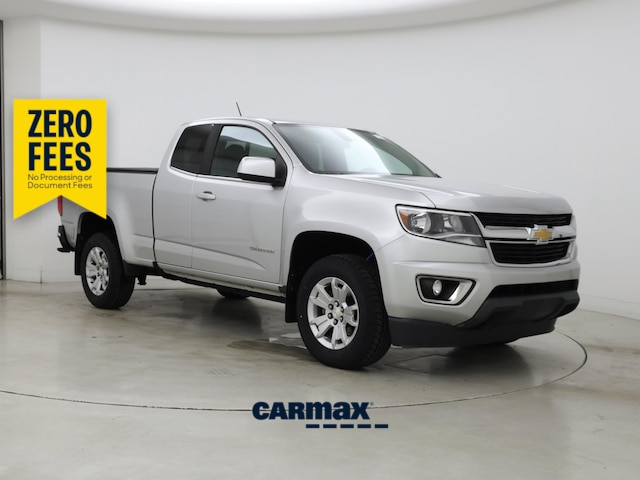 Silver 2019 Chevrolet Colorado Pickup Truck Four-Wheel Drive Automatic