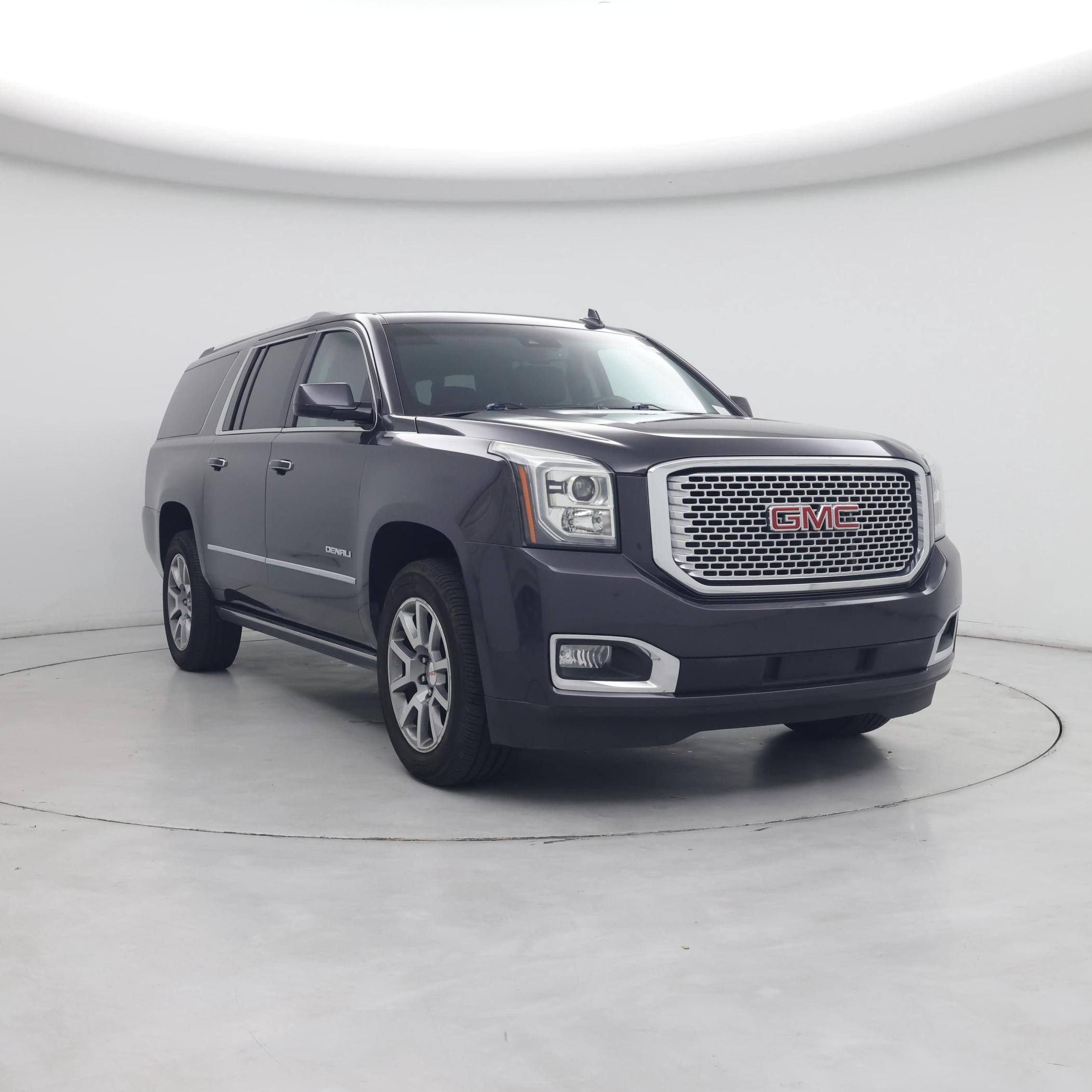 Gray 2017 GMC Yukon XL SUV / Crossover Four-Wheel Drive Automatic