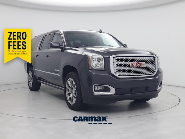 Gray 2017 GMC Yukon XL SUV / Crossover Four-Wheel Drive Automatic