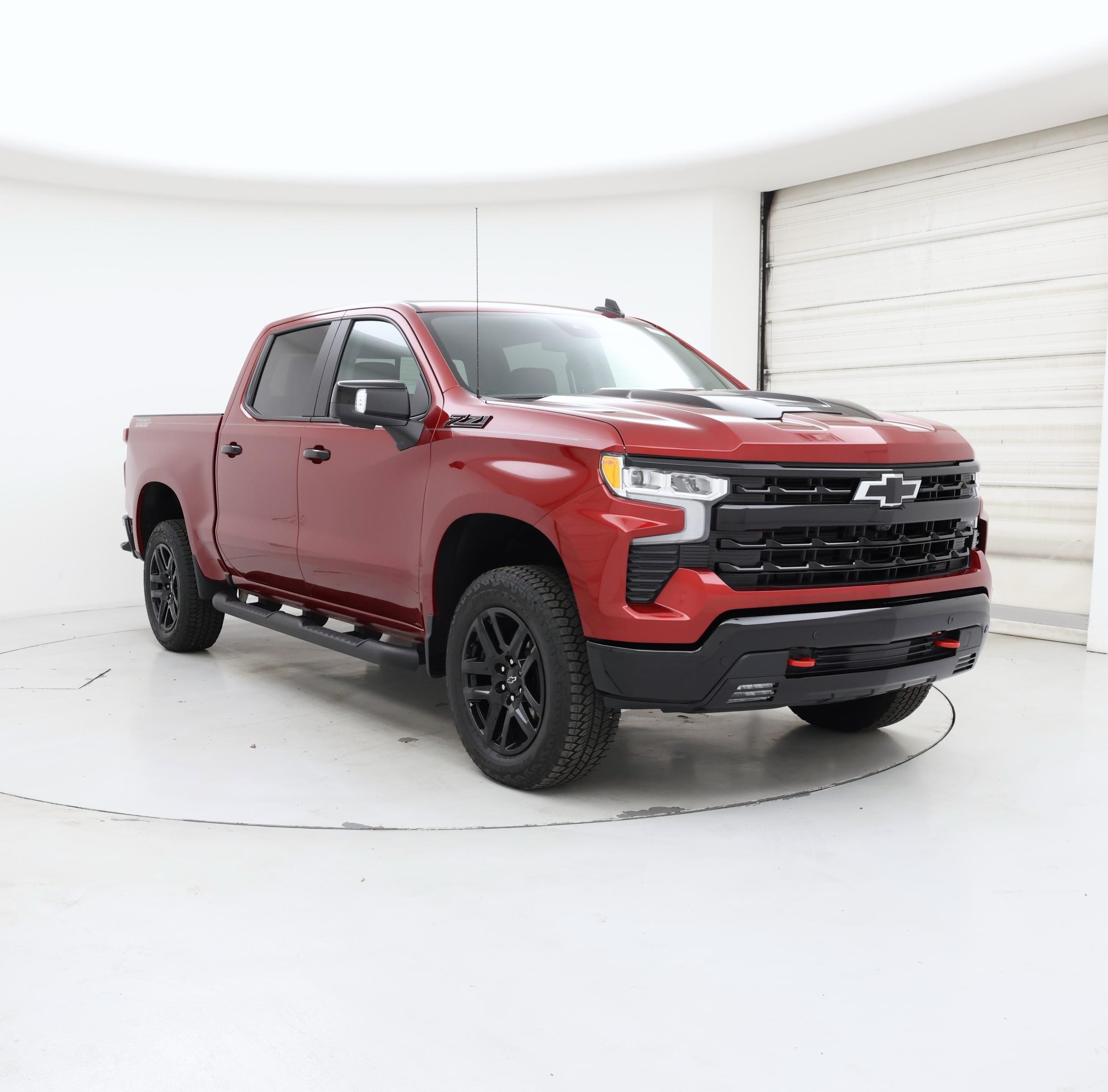 Red 2026 Chevrolet Silverado 1500 Pickup Truck Four-Wheel Drive Automatic