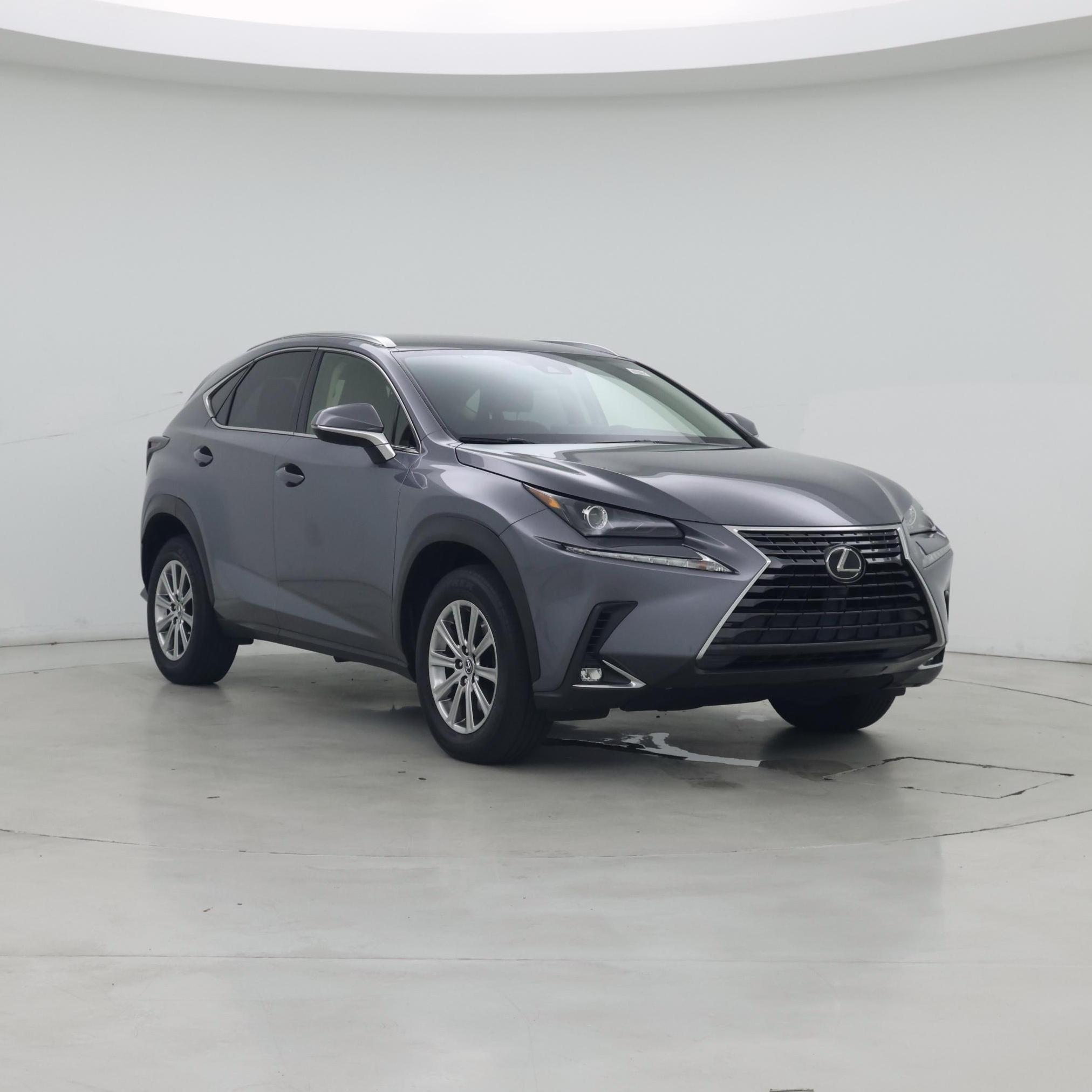 Gray 2021 Lexus NX SUV / Crossover Front-Wheel Drive Automatic