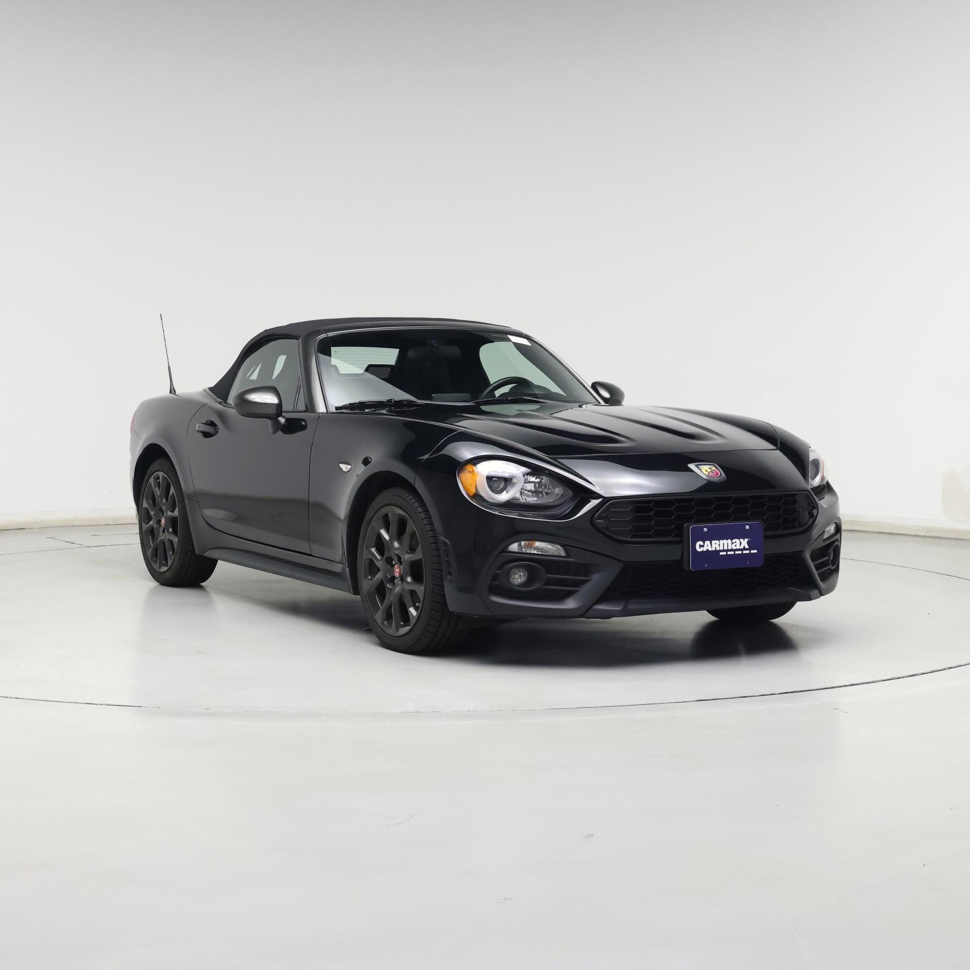 Black 2017 FIAT 124 Spider Convertible Rear-Wheel Drive Automatic