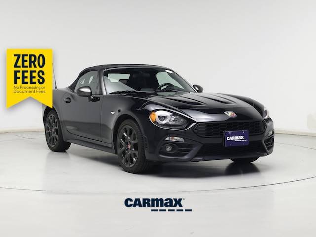 Black 2017 FIAT 124 Spider Convertible Rear-Wheel Drive Automatic