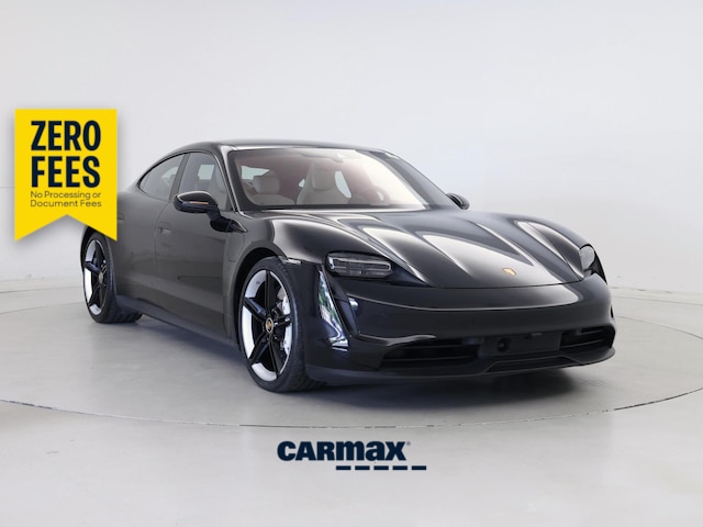 Black 2022 Porsche Taycan Sedan All-Wheel Drive Automatic