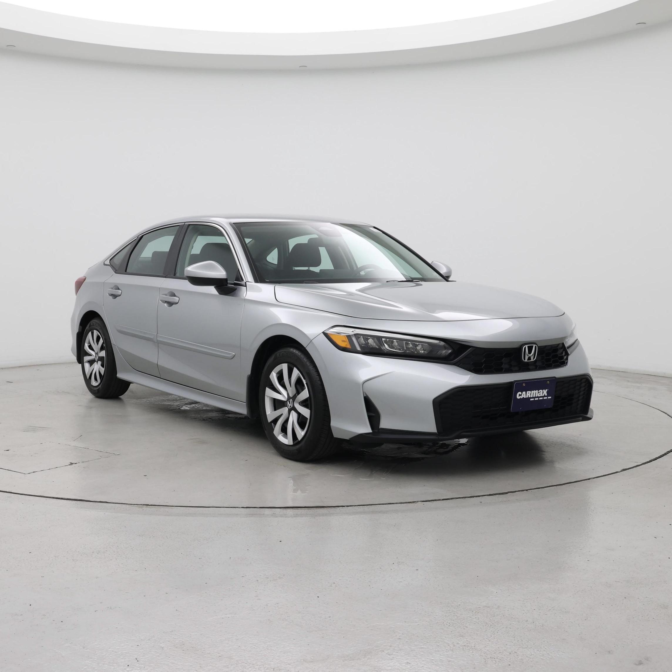 Silver 2026 Honda Civic Sedan Front-Wheel Drive Automatic