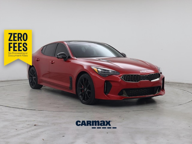 Red 2023 Kia Stinger Sedan Rear-Wheel Drive Automatic