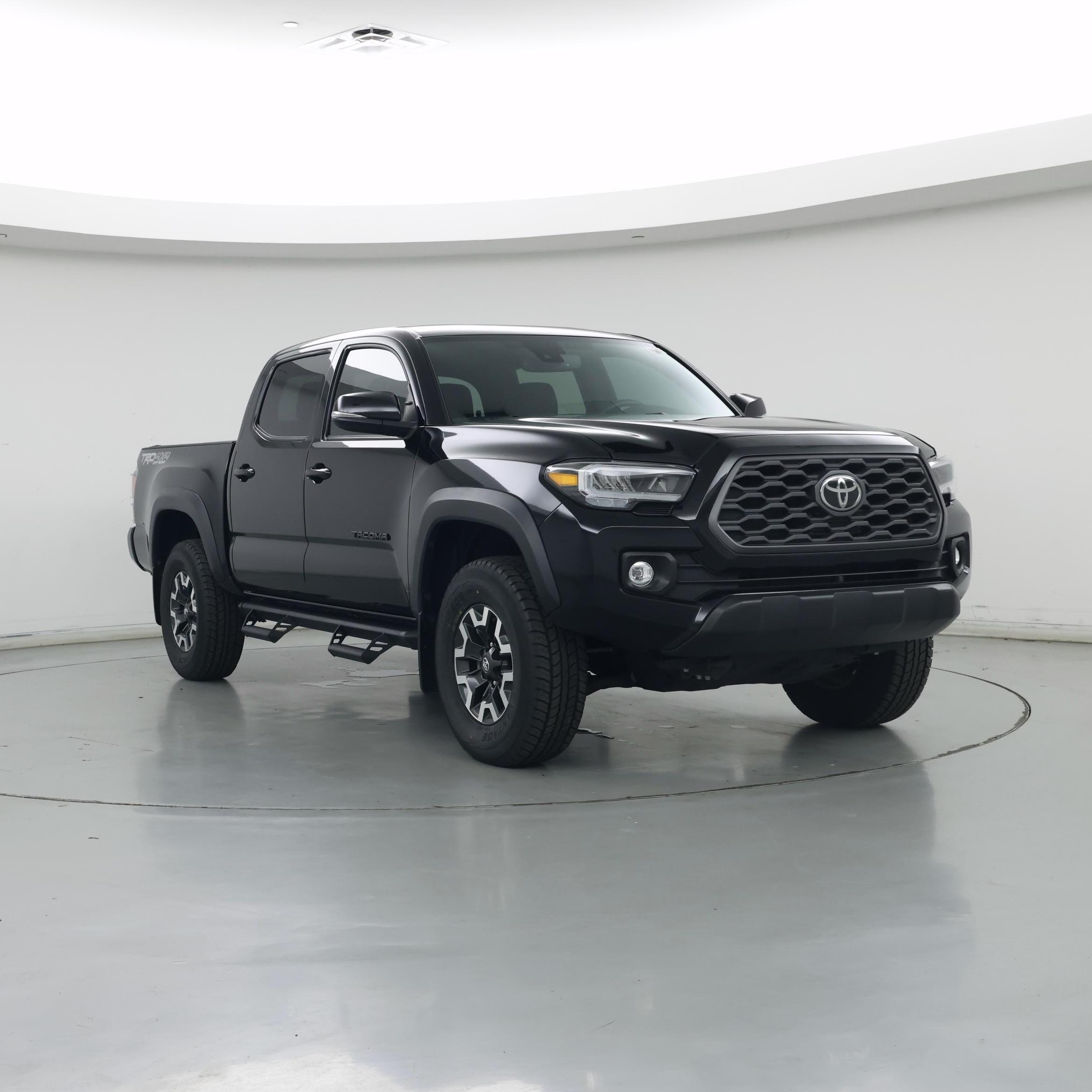 Black 2020 Toyota Tacoma Pickup Truck Four-Wheel Drive Automatic