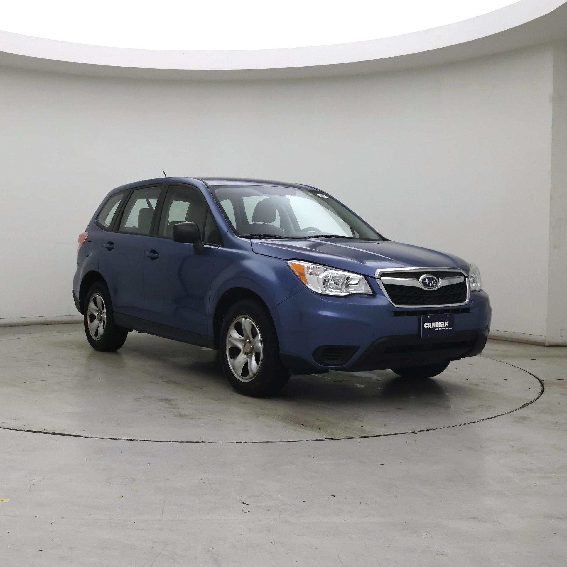 Blue 2015 Subaru Forester SUV / Crossover All-Wheel Drive Automatic
