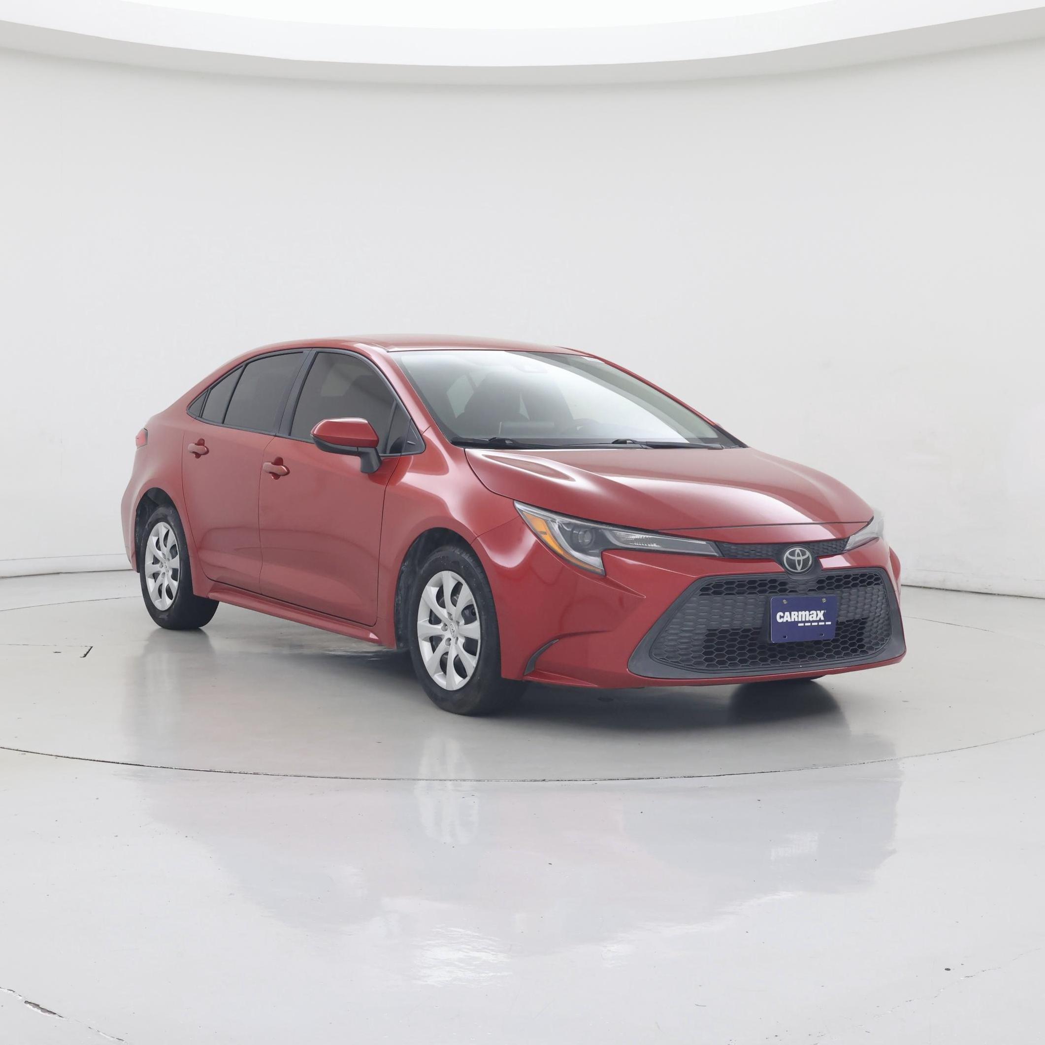 Red 2020 Toyota Corolla Sedan Front-Wheel Drive Automatic