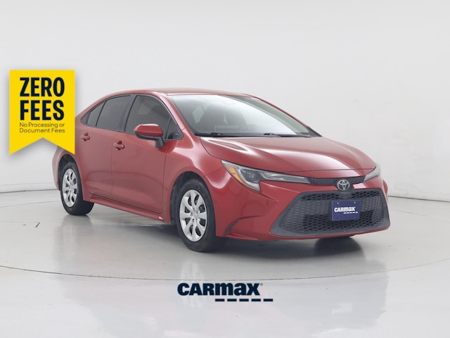 Red 2020 Toyota Corolla Sedan Front-Wheel Drive Automatic