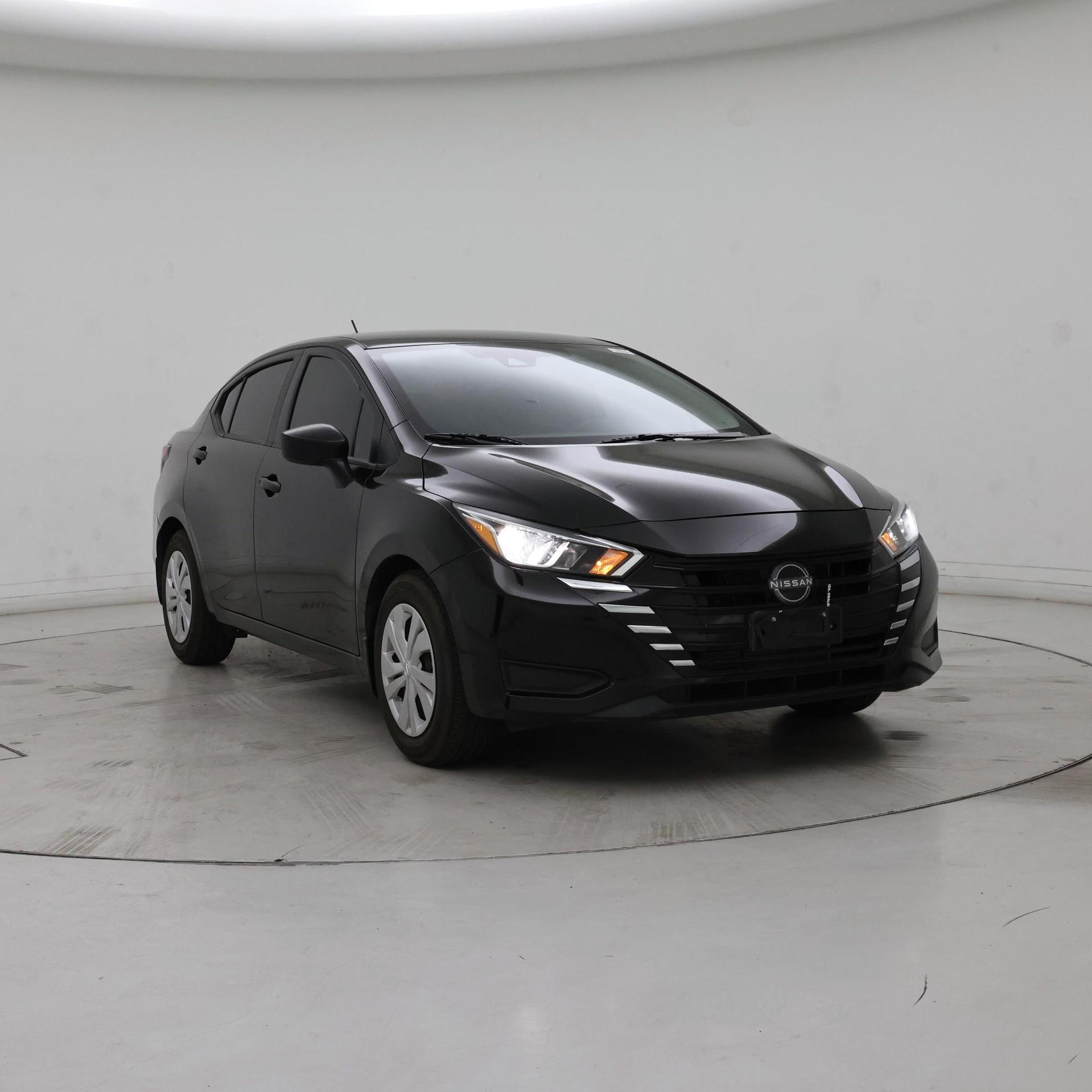 Black 2024 Nissan Versa Sedan Front-Wheel Drive Automatic