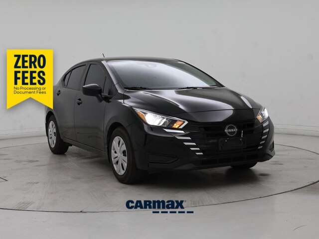 Black 2024 Nissan Versa Sedan Front-Wheel Drive Automatic