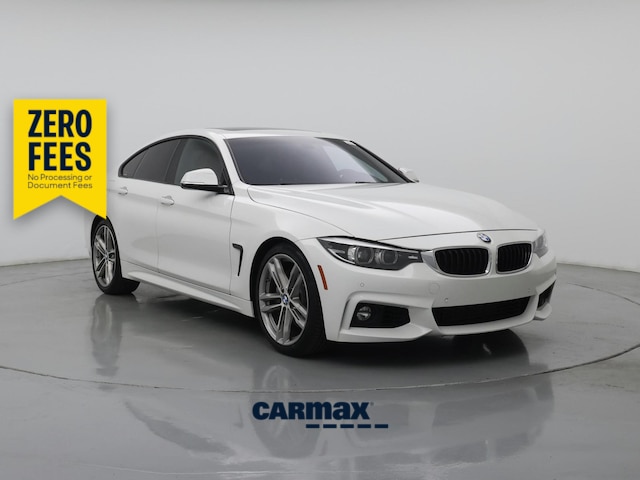 White 2018 BMW 4 Series Sedan Rear-Wheel Drive Automatic