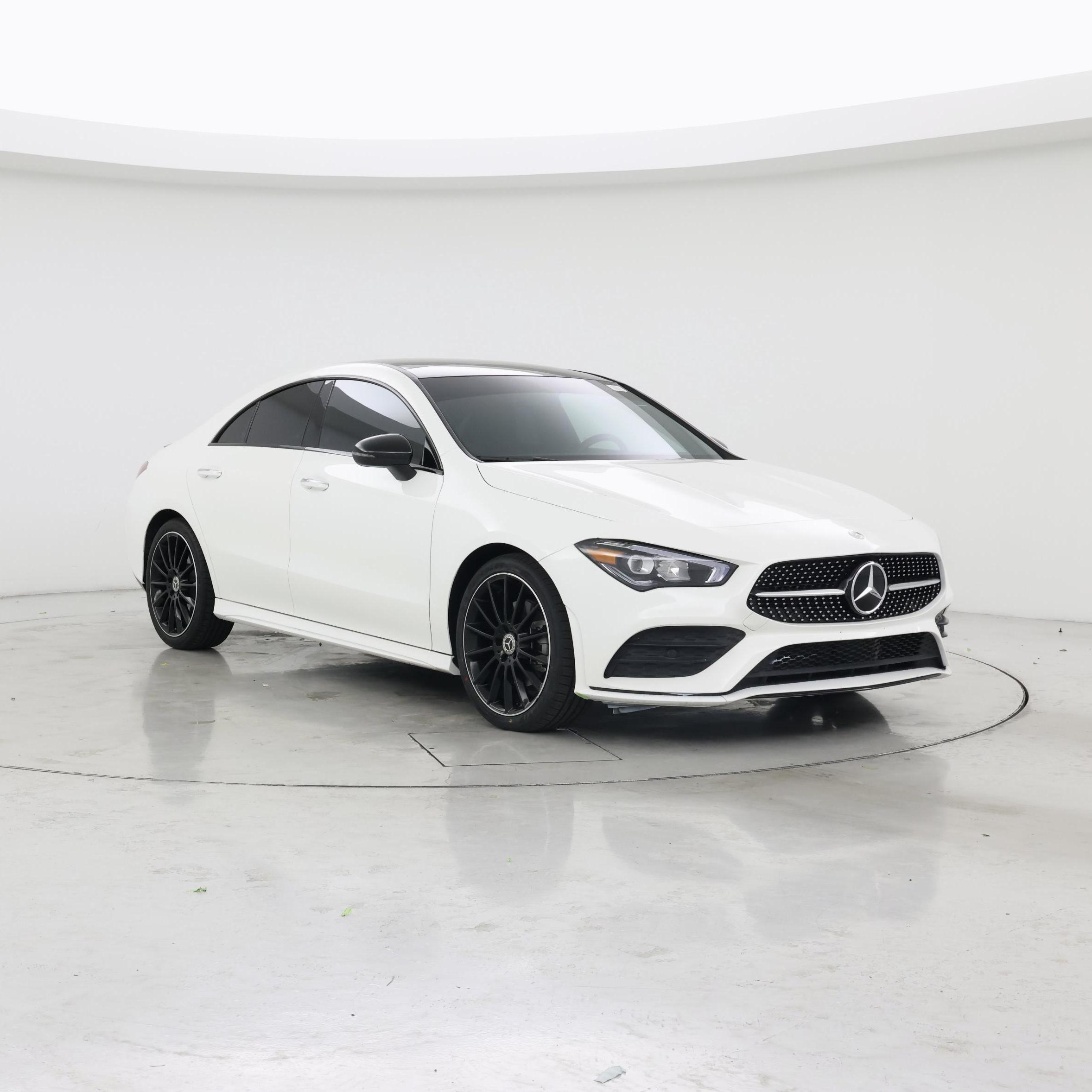 White 2022 Mercedes-Benz CLA Coupe Front-Wheel Drive Automatic