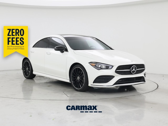White 2022 Mercedes-Benz CLA Coupe Front-Wheel Drive Automatic