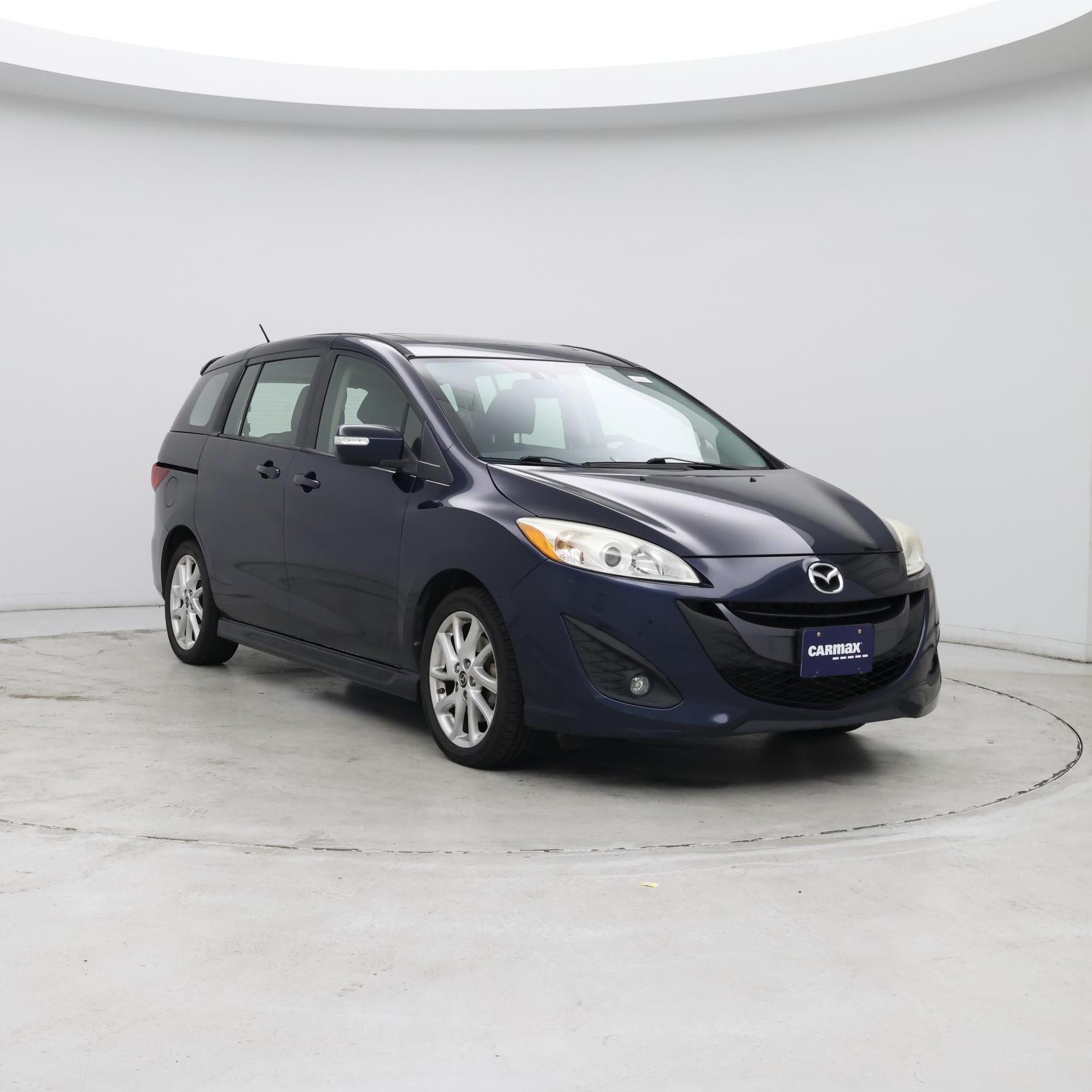 Blue 2015 Mazda MAZDA5 Minivan Front-Wheel Drive Automatic