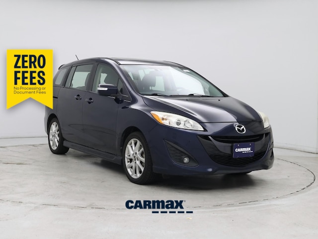 Blue 2015 Mazda MAZDA5 Minivan Front-Wheel Drive Automatic