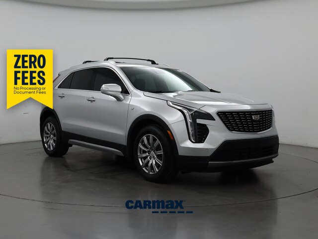 Silver 2021 Cadillac XT4 SUV / Crossover Front-Wheel Drive Automatic