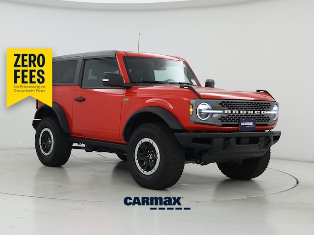 Red 2022 Ford Bronco SUV / Crossover Four-Wheel Drive Manual