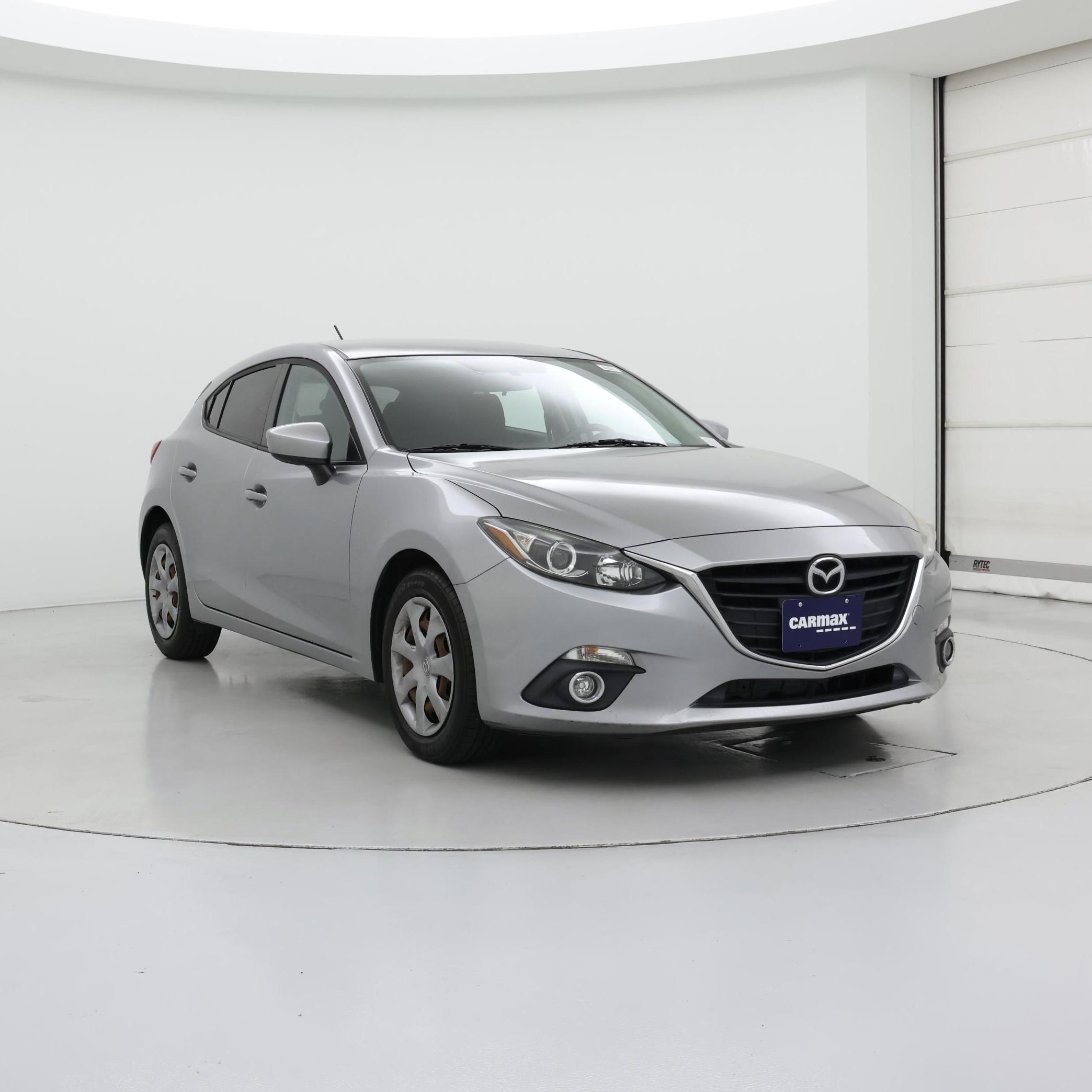 Silver 2014 Mazda MAZDA3 Hatchback Front-Wheel Drive Automatic